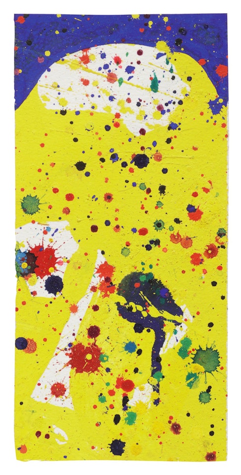 UNTITLED PASADENA BOX (NO. 67) by Sam Francis