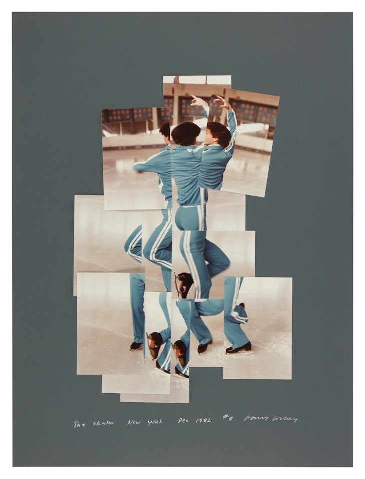 THE SKATER, NEW YORK by David Hockney