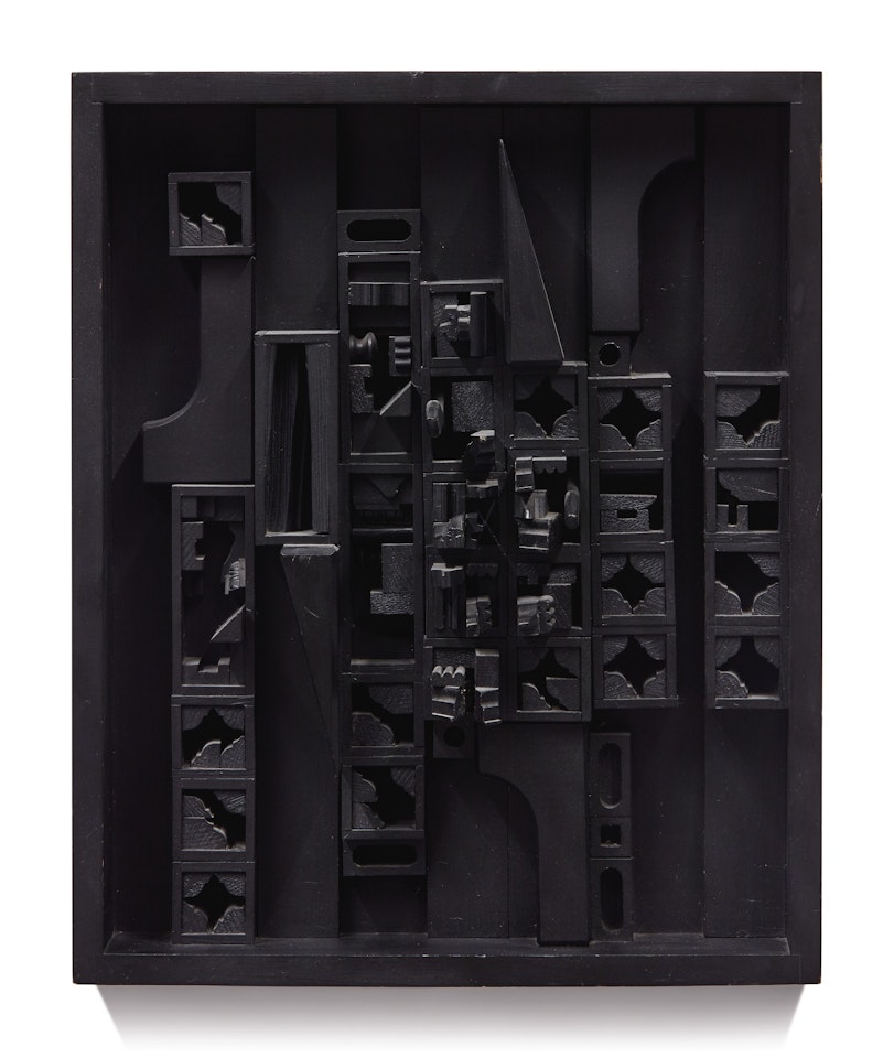 UNTITLED  by Louise Nevelson