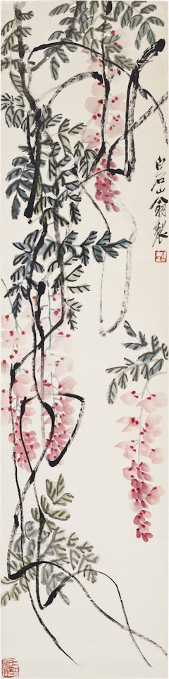 Wisteria by Qi Baishi