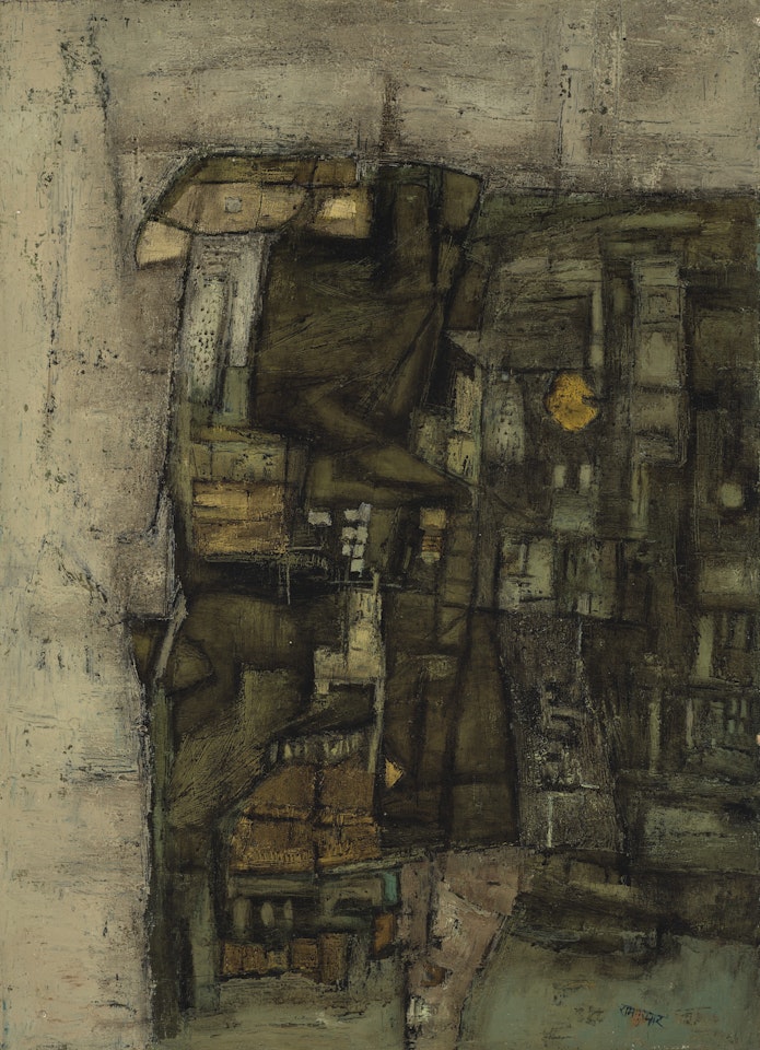 Untitled (The Night So Void) by Ram Kumar