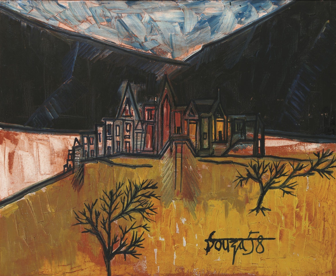Spanish Landscape by Francis Newton Souza