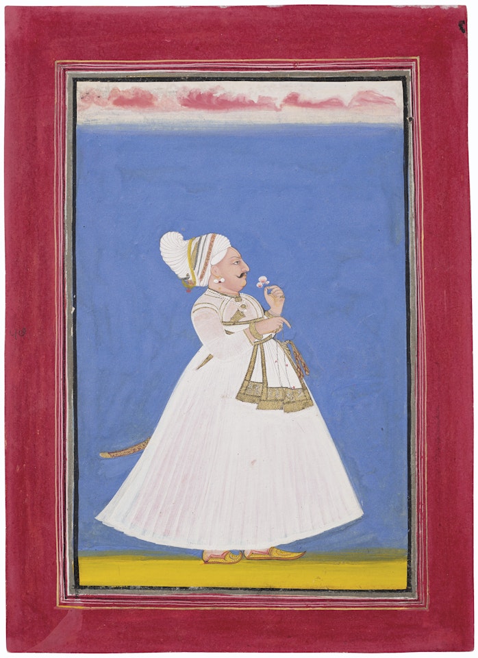 A PORTRAIT OF RAJA BAHADUR GOPAL DAS OF KARERA by Anonymous