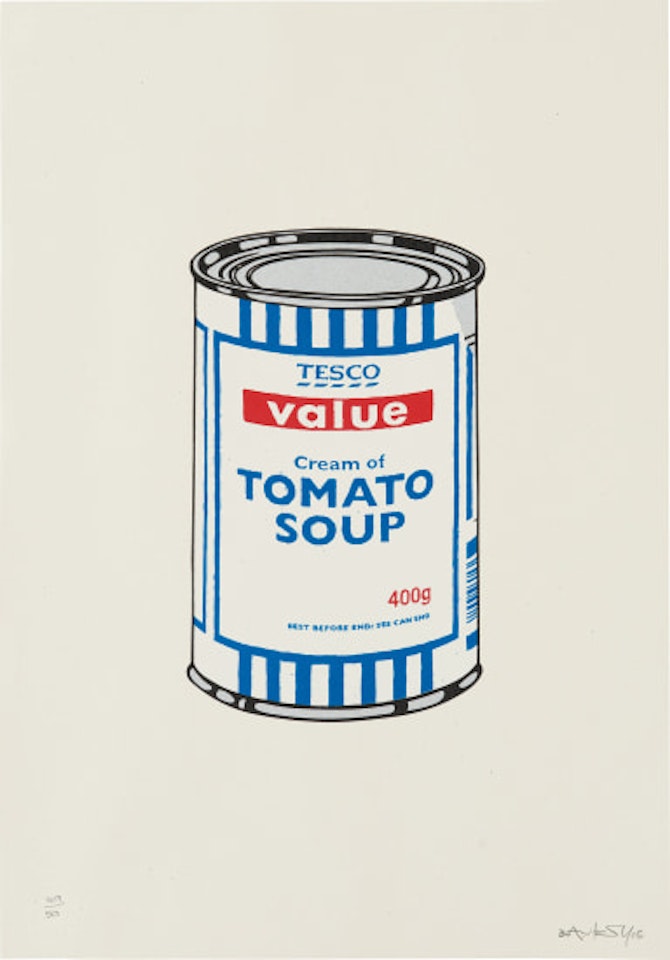 Soup Can (Original) by Banksy