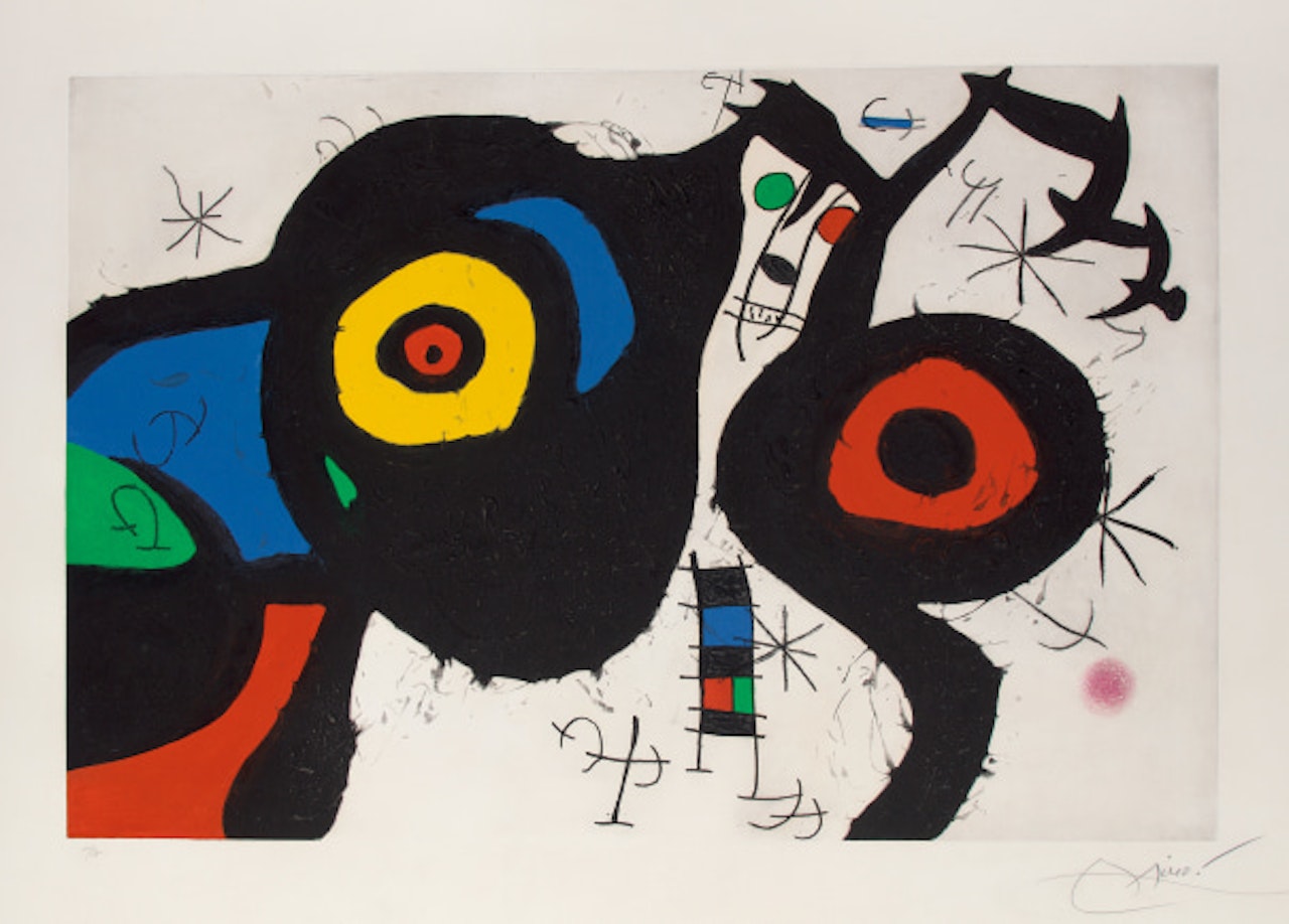 Les Deux amis (The Two Friends) by Joan Miró