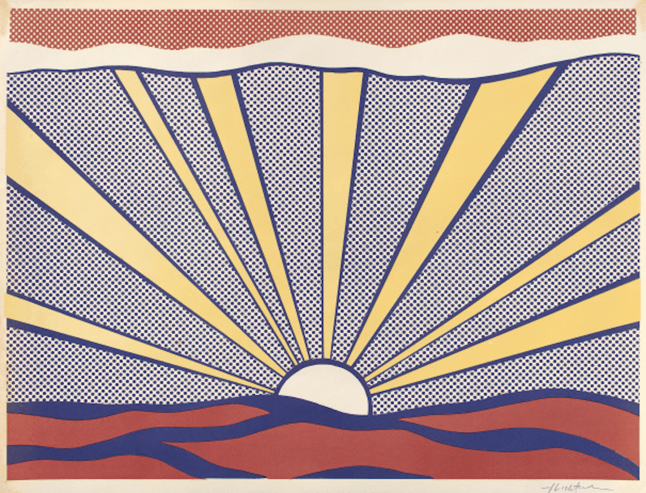 Sunrise by Roy Lichtenstein