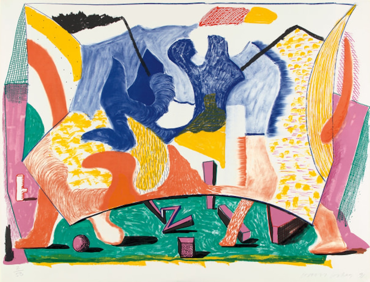 Twelve Fifteen by David Hockney