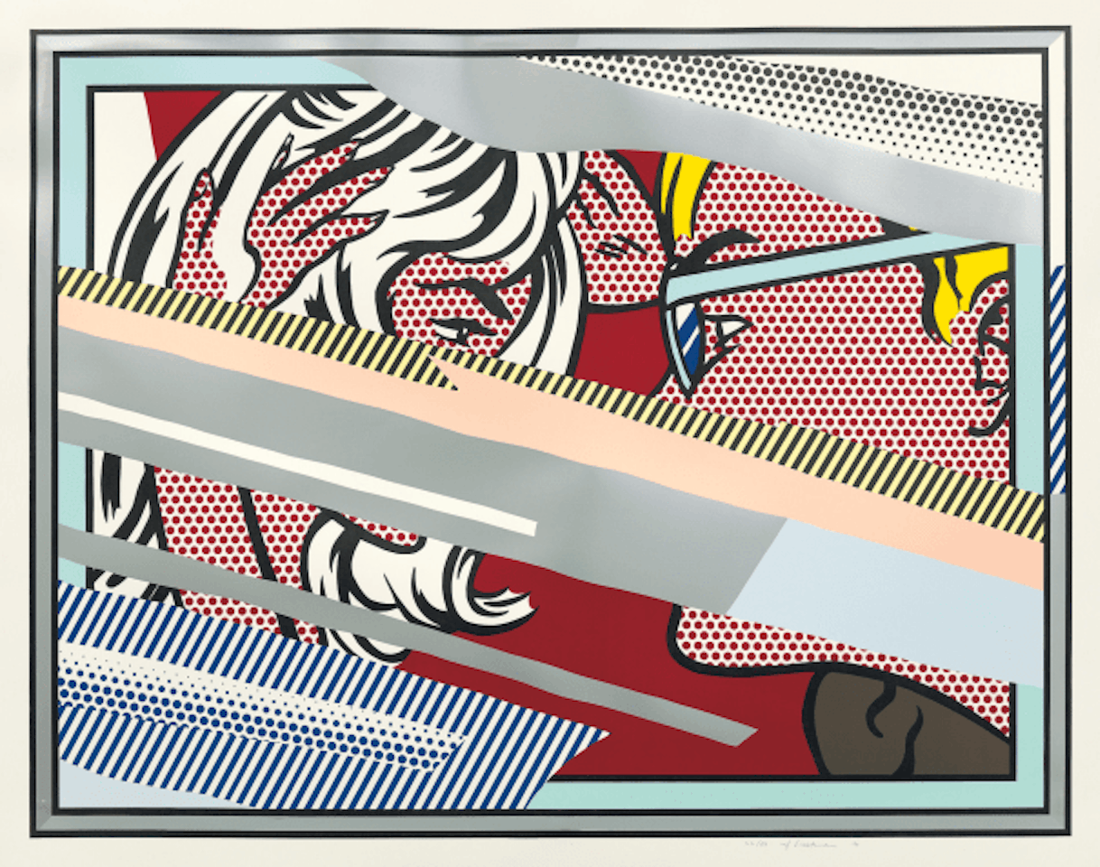 Reflections on Conversation, from Reflections Series by Roy Lichtenstein