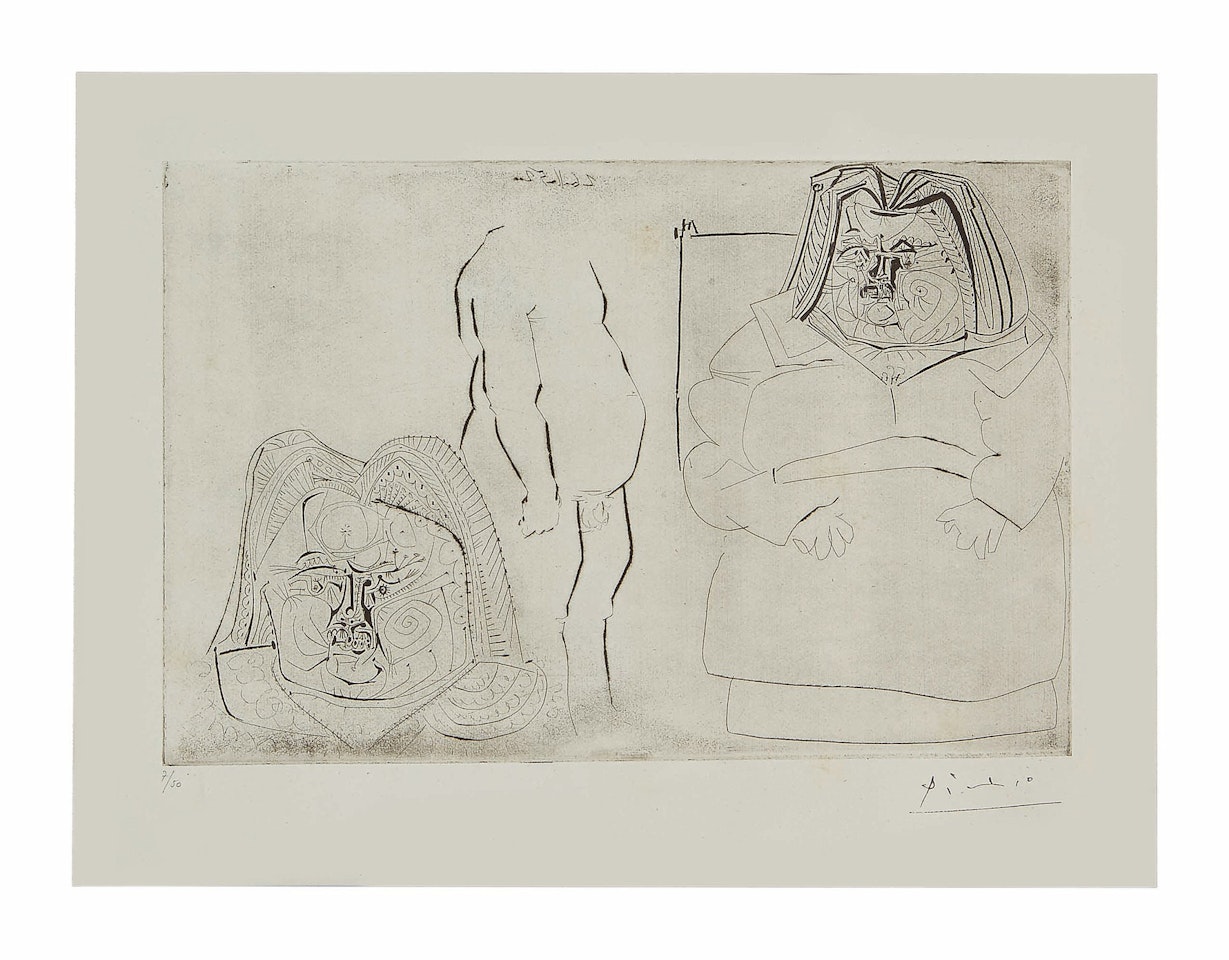 BALZAC, D'APRÈS RODIN (B. 713; BA. 899) by Pablo Picasso