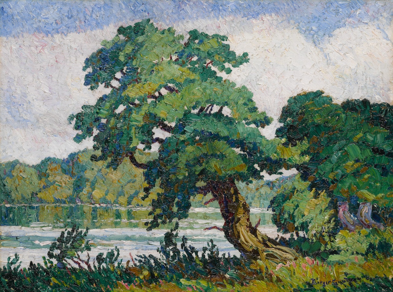 LITTLE ARKANSAS RIVER by Birger Sandzen