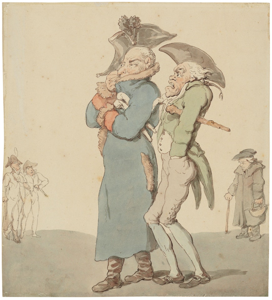 Duellists by Thomas Rowlandson
