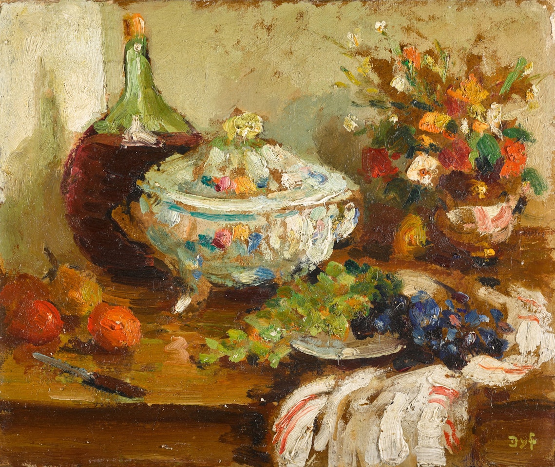 NATURE MORTE À LA SOUPIÈRE by Marcel Dyf