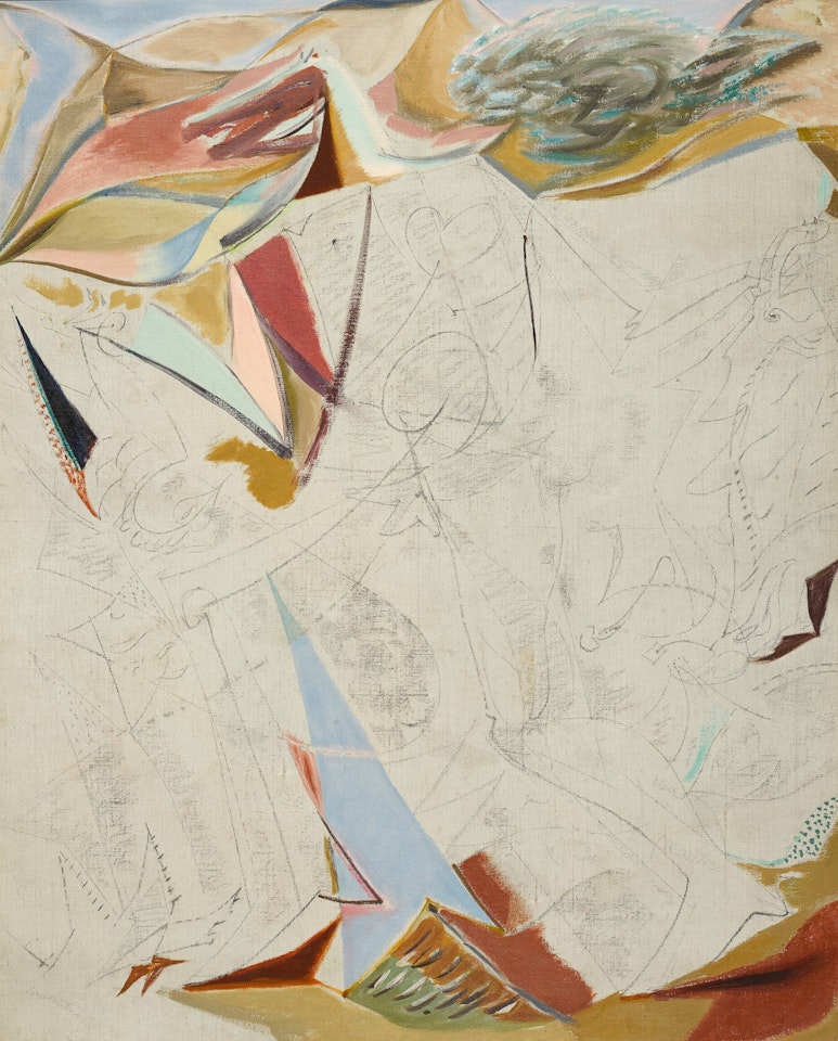 LE BRACONNIER II by André Masson