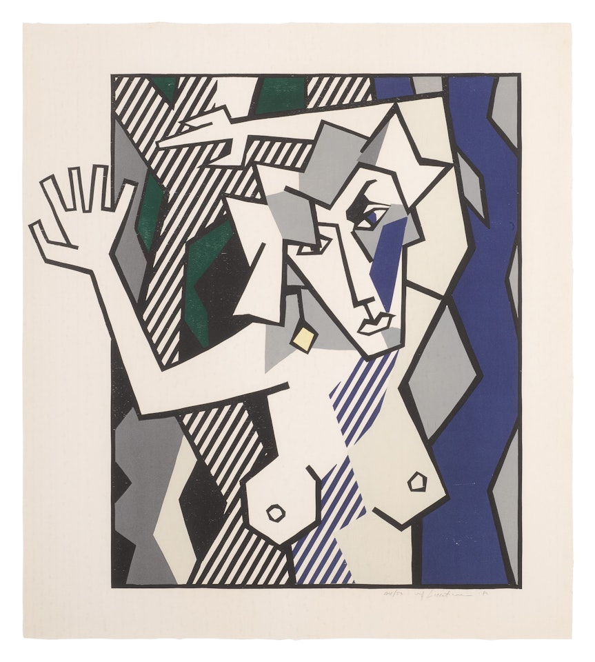 NUDE IN THE WOODS (CORLETT 174) by Roy Lichtenstein