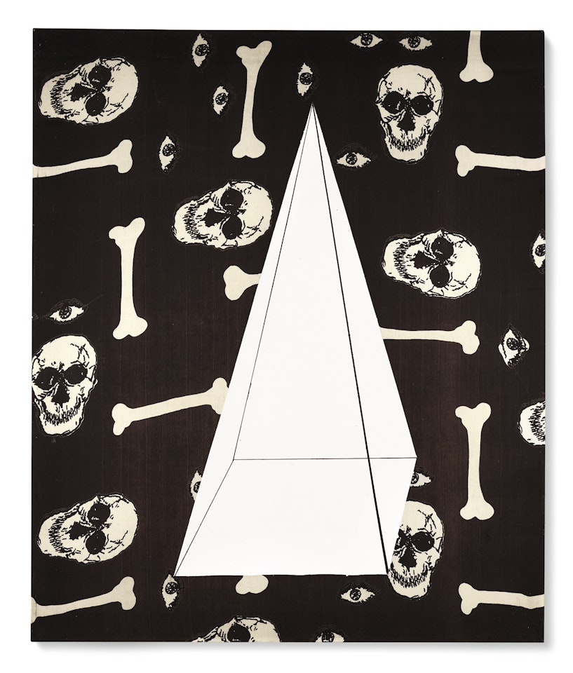 WEISSER OBELISK (WHITE OBELISK) by Sigmar Polke