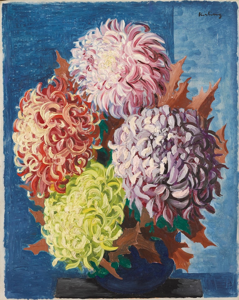 CHRYSANTÈMES by Moïse Kisling