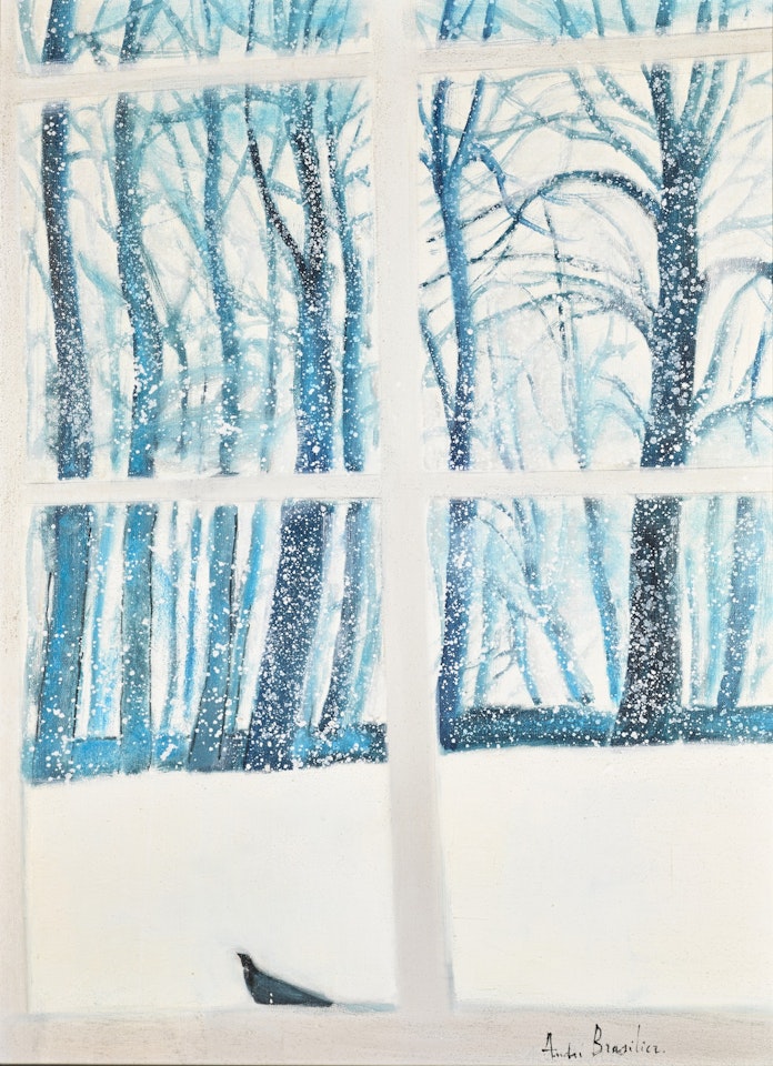 FENÊTRE EN HIVER by André Brasilier