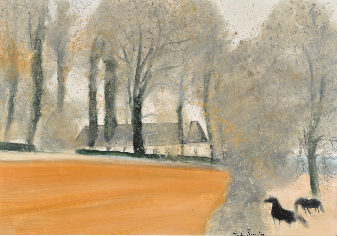 AUTOMNE À LOUPEIGNE by André Brasilier