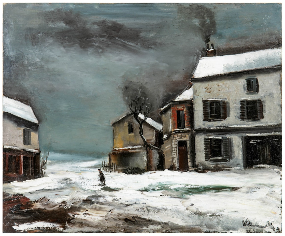 PAYSAGE EN HIVER by Maurice de Vlaminck