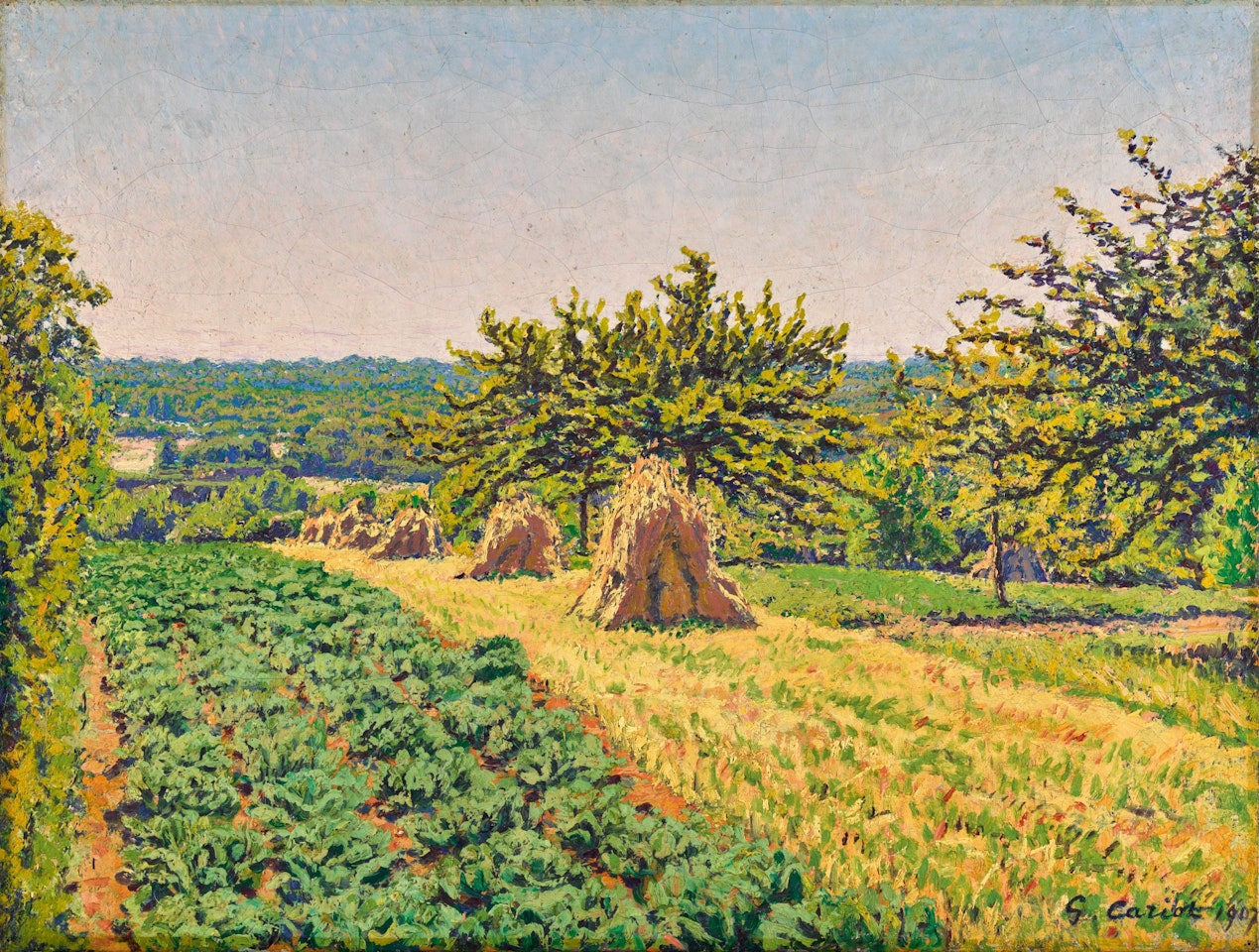 LES FOINS by Gustave Cariot