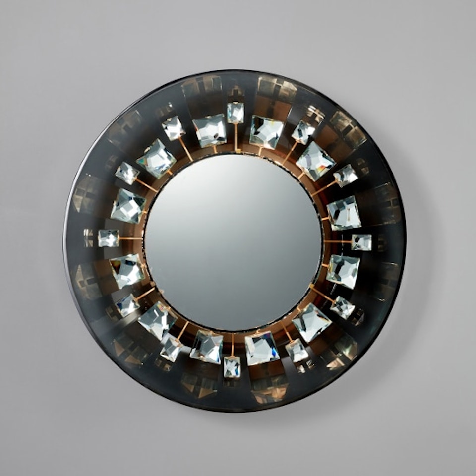 Illuminated mirror, model no. 2044 by Max Ingrand