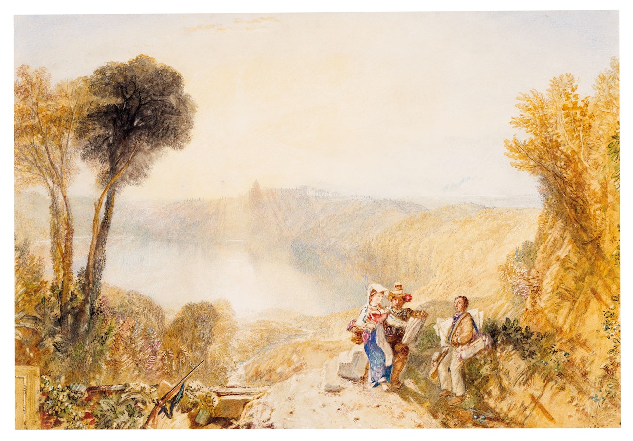 Lake Albano, Italy by Joseph Mallord William Turner