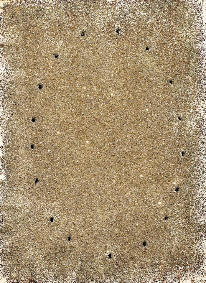 Concetto spaziale by Lucio Fontana