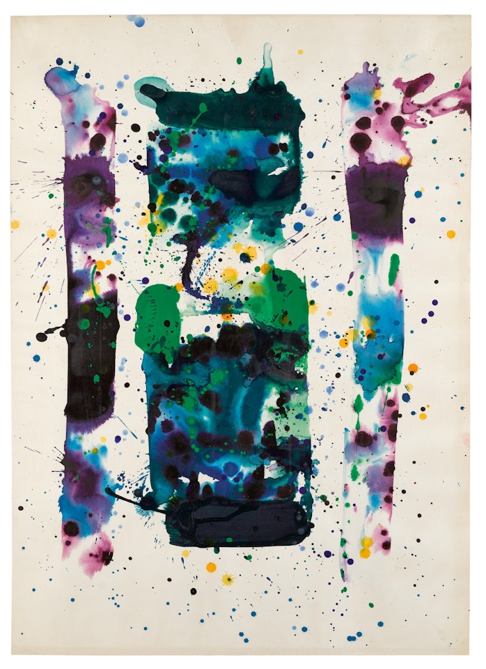UNTITLED MANDALA by Sam Francis