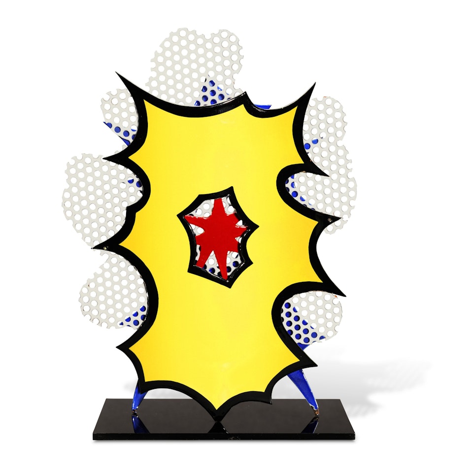 SMALL EXPLOSION by Roy Lichtenstein