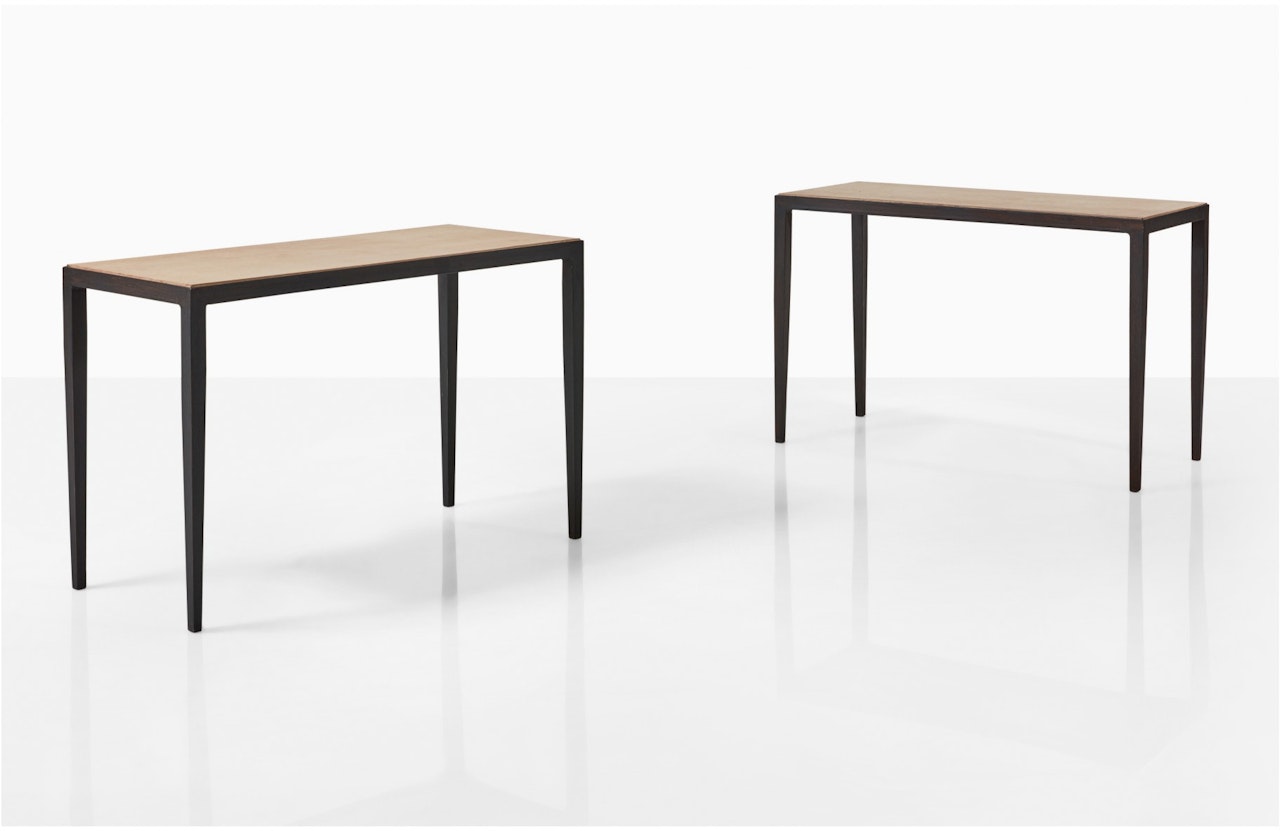 PAIR OF LOW TABLES by Jean-Michel Frank