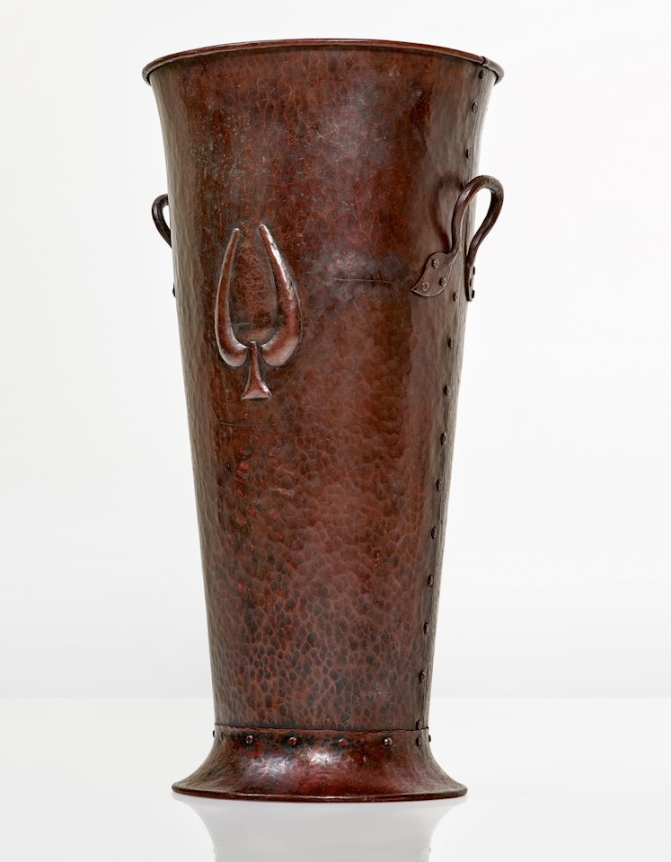 UMBRELLA STAND, MODEL NO. 382 by Gustav Stickley