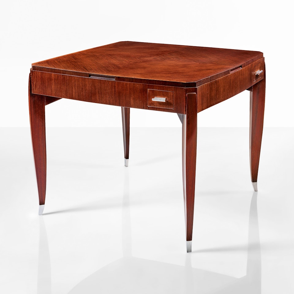 GAMES TABLE, MODEL NO. AR1073/NR1265 by Emile-Jacques Ruhlmann