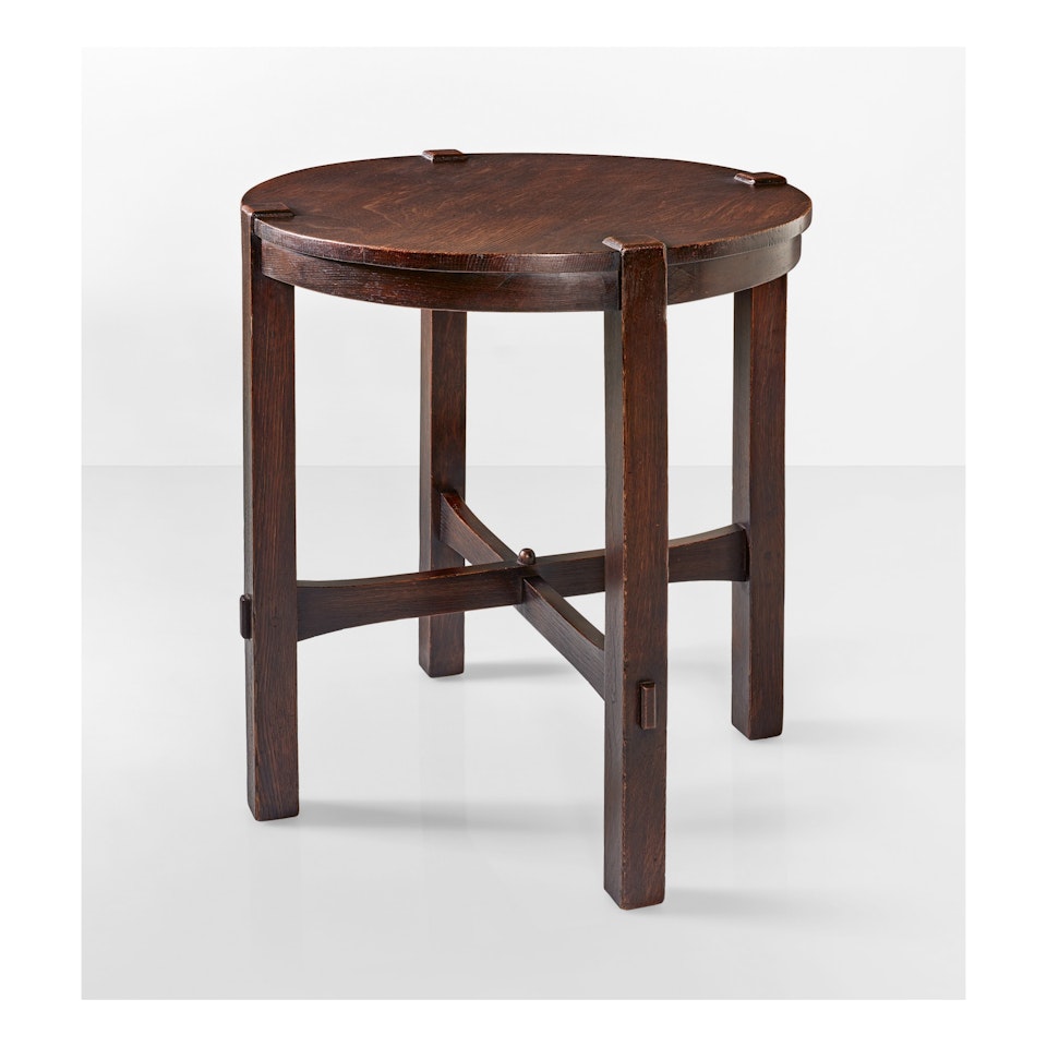 LAMP TABLE, MODEL NO. 436 by Gustav Stickley