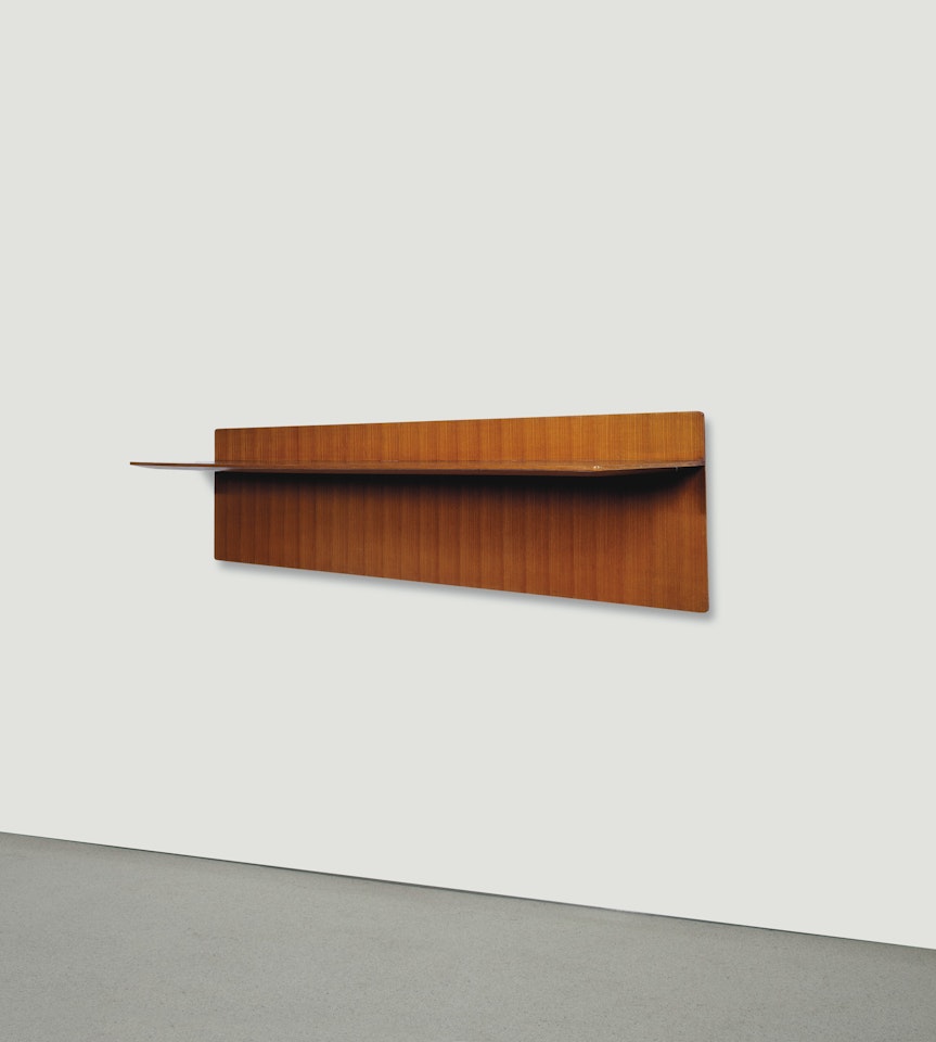 Wall-Mounted Shelf, designed for a Private Commission, Milan by Gio Ponti