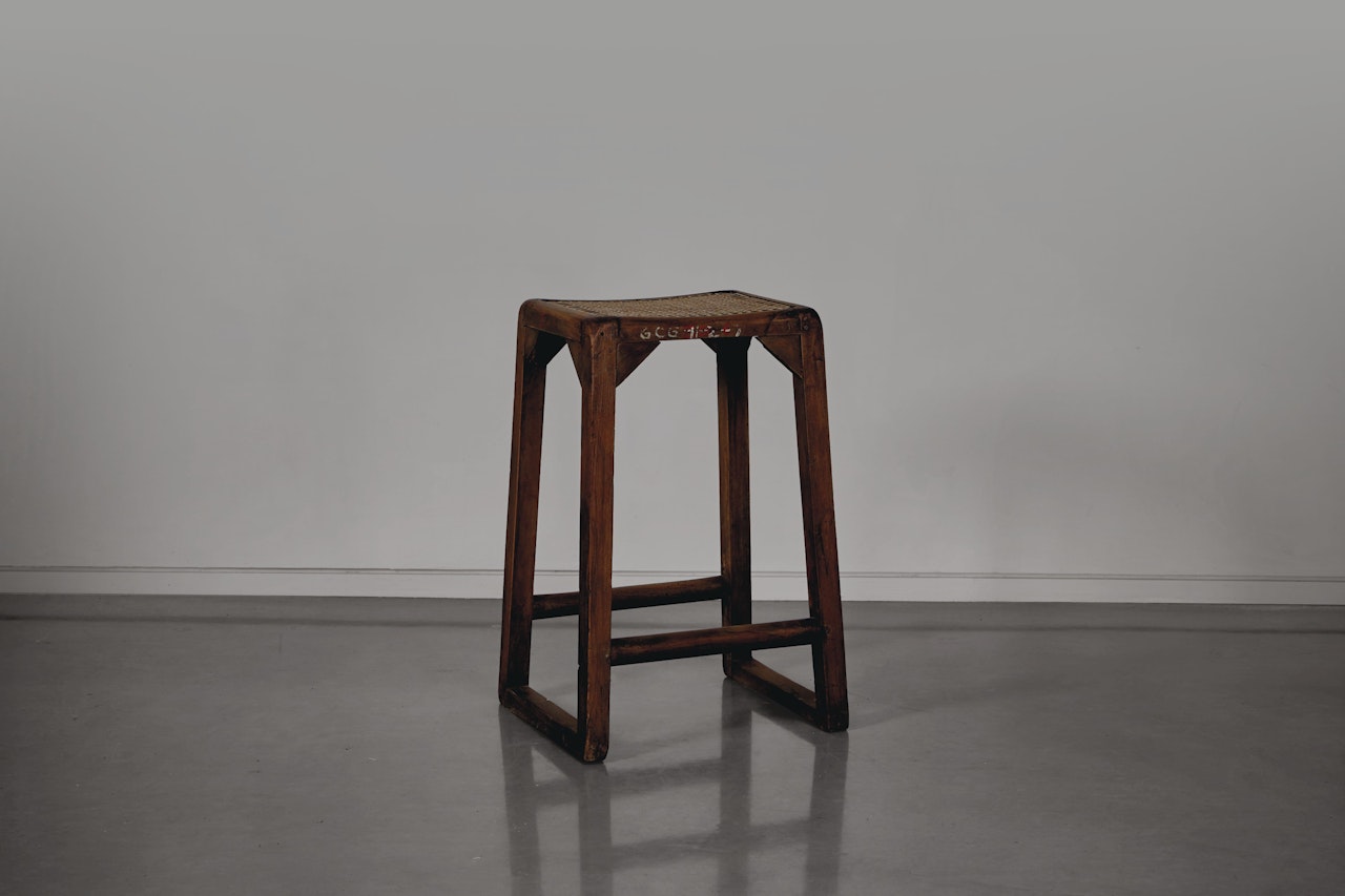 Stool by Pierre Jeanneret