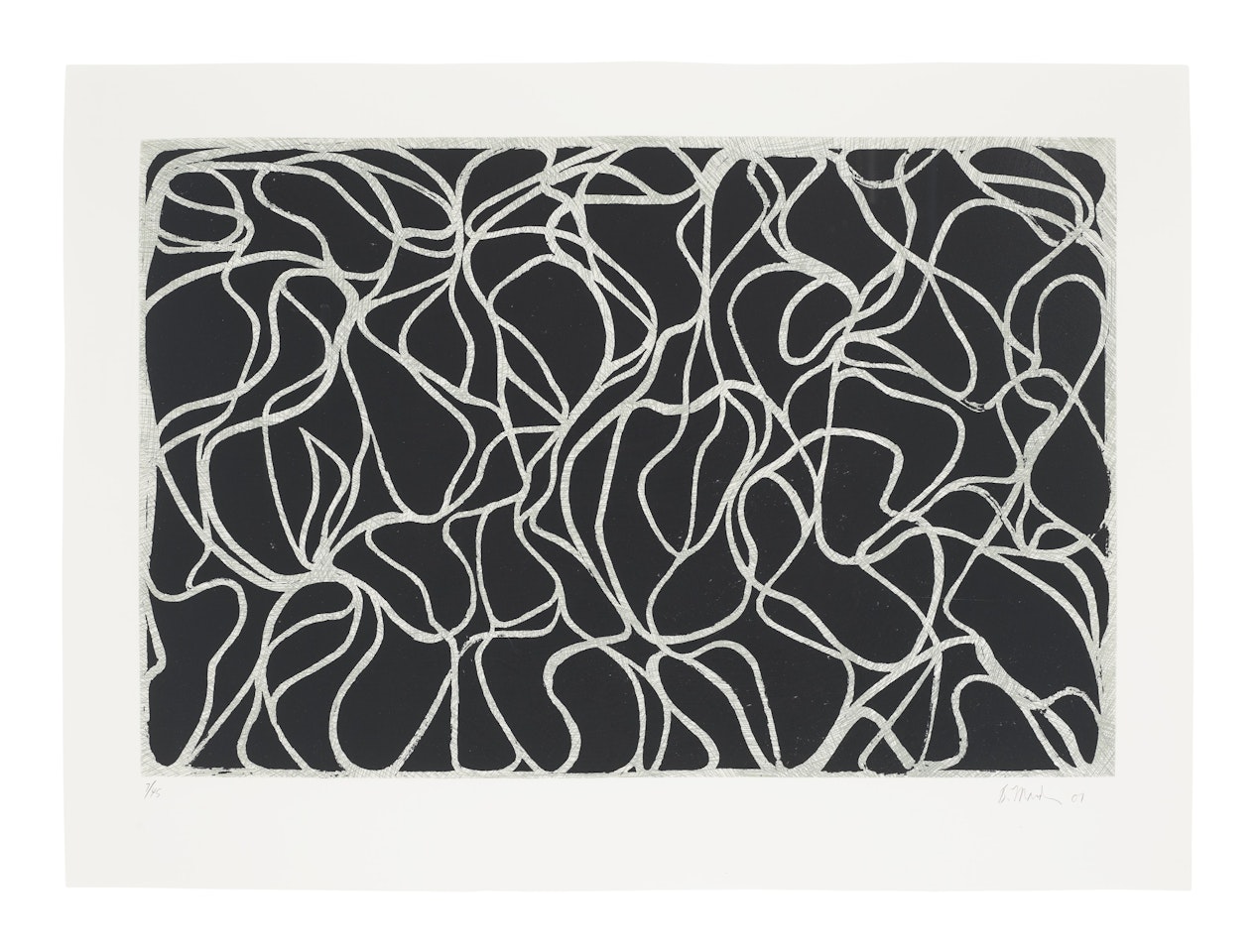 Line Muses by Brice Marden