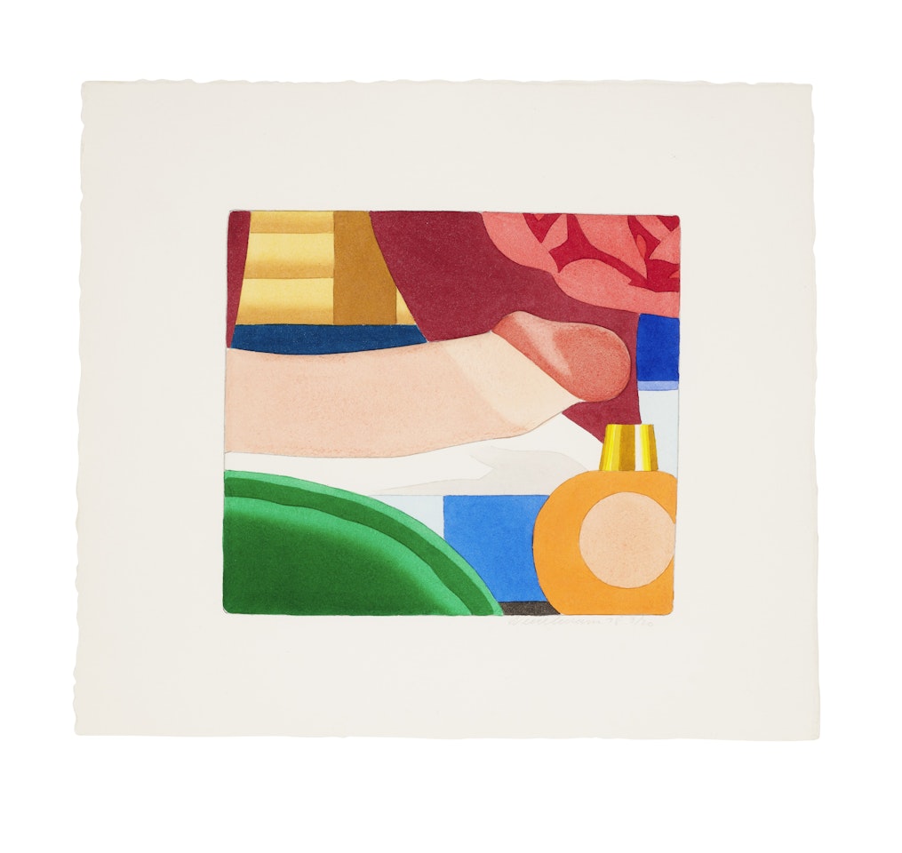 Bedroom Prick, from Bedroom Portfolio by Tom Wesselmann