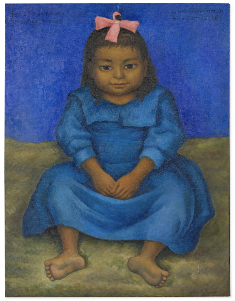 Retrato de Inesita Martínez by Diego Rivera