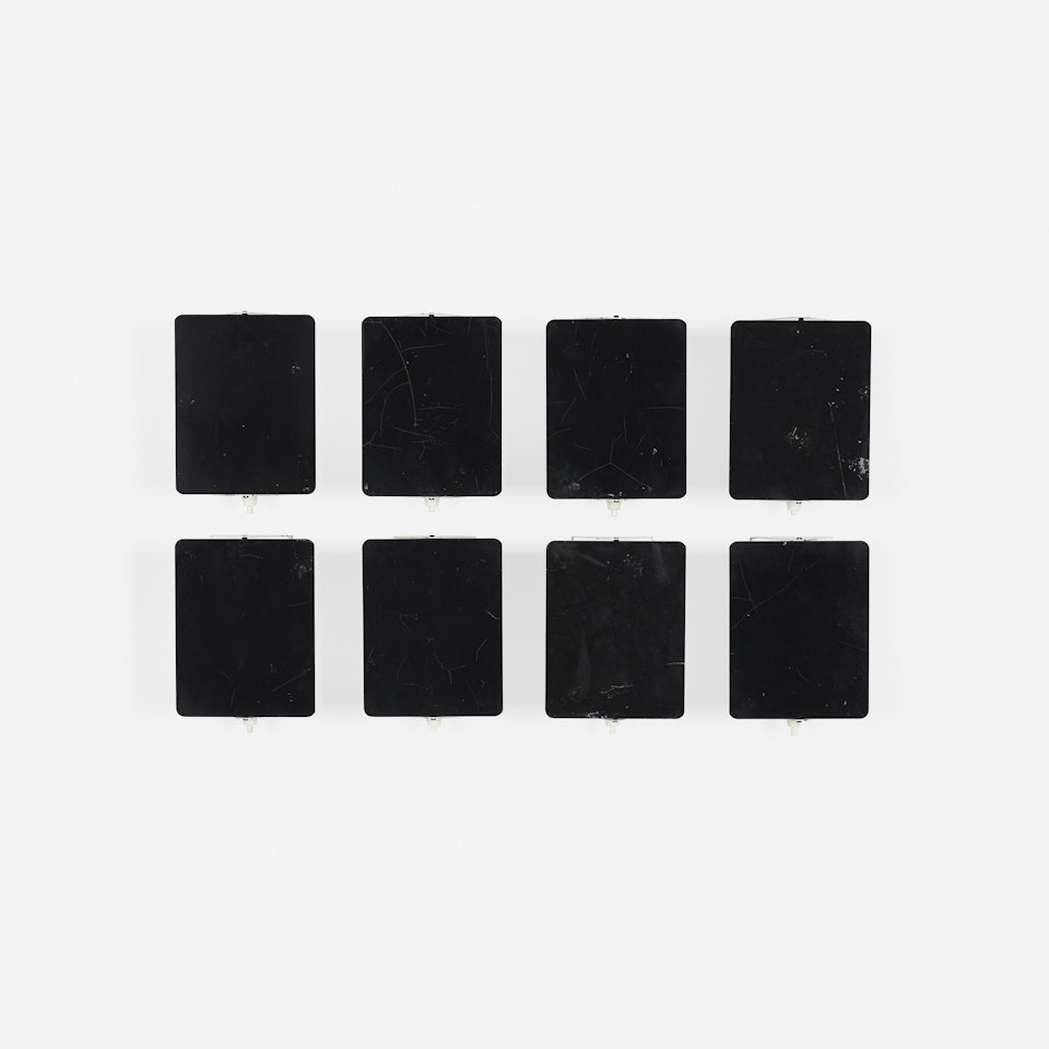 wall sconces, set of eight by Charlotte Perriand