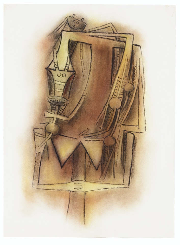 Femme cheval by Wifredo Lam