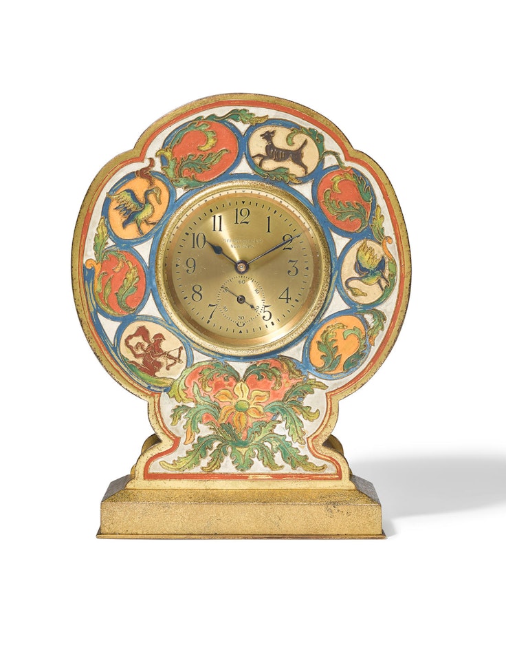 Zodiac Clock by Tiffany Studios