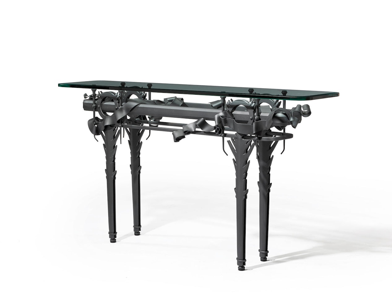 Gemini Fan Sideboard (#10) by Albert Paley