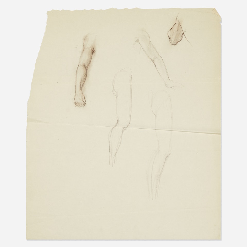 Untitled (Figure Sketch) by Franz Kline