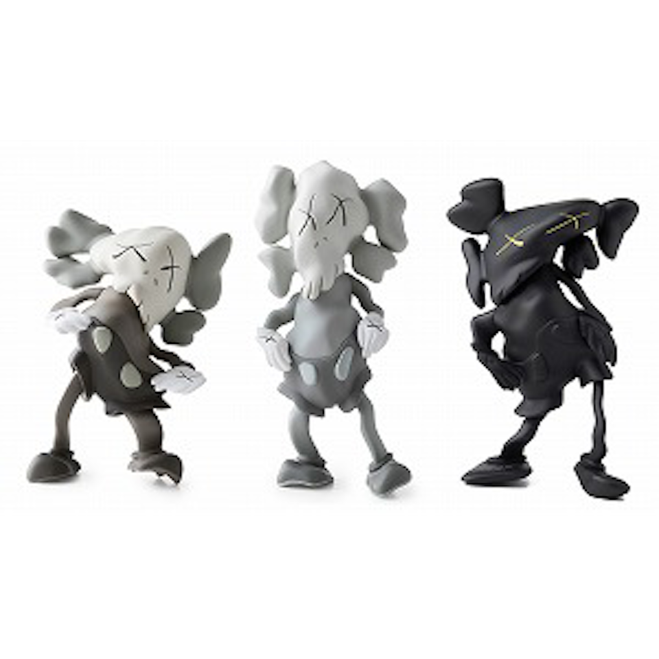 Companion Robert Lazzarini Version (Brown, Gray, Black) by Kaws