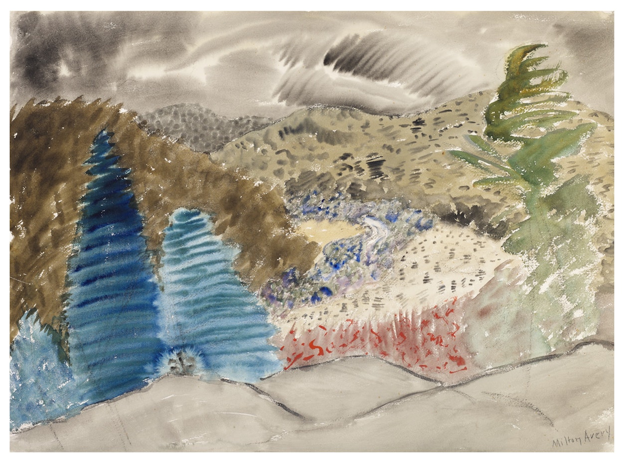 Vermont Hills by Milton Avery