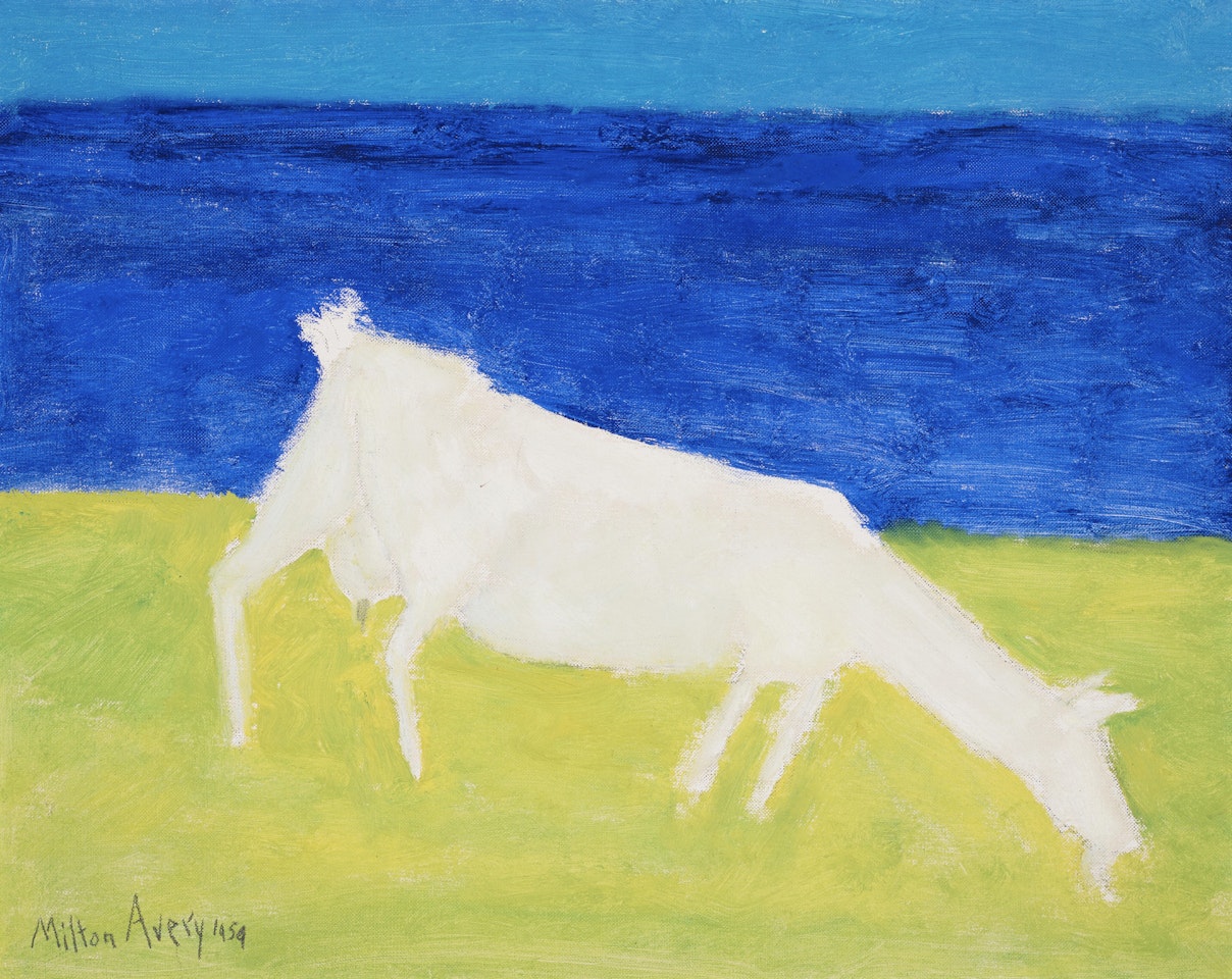 Goat by Milton Avery