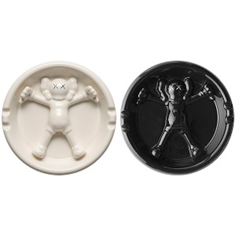 ASHTRAY (KAWS VERSION) White and Black by Kaws