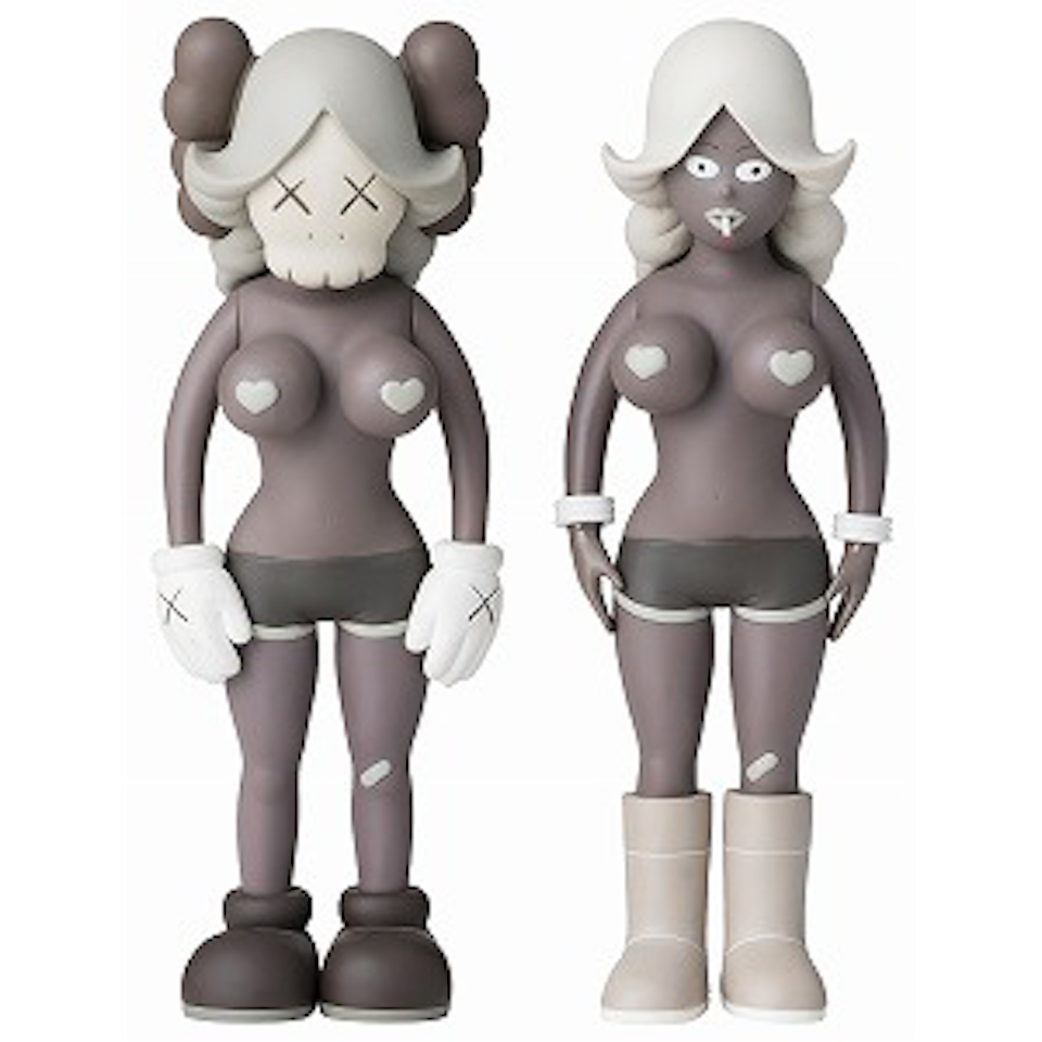 The Twins (Brown) by Kaws