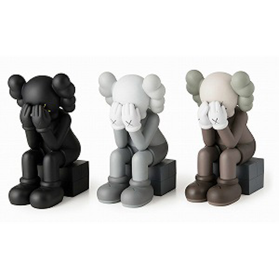 Companion (Passing Through) Black, Gray, Brown by Kaws