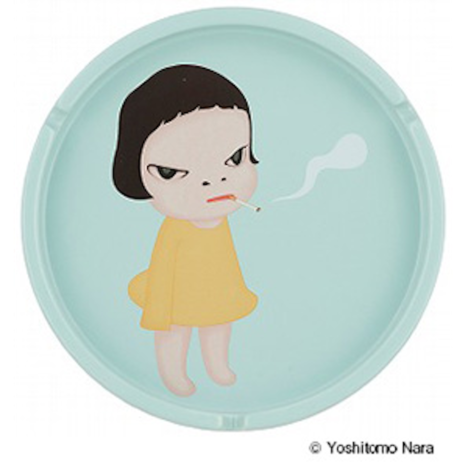 Too Young To Die Dish by Yoshitomo Nara